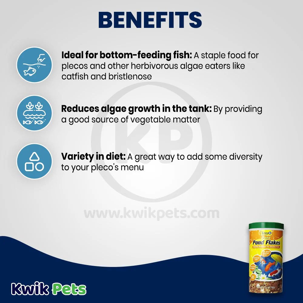 Tetra Pond Flakes Small Goldfish & Koi Fish Food 6.35-oz - Image 4