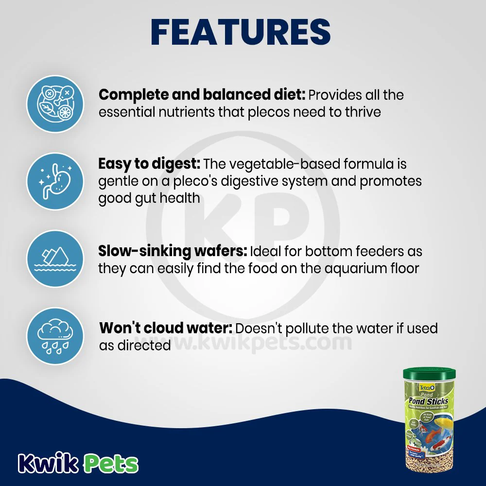 Tetra Pond Sticks Goldfish & Koi Fish Food 3.53-oz - Image 3