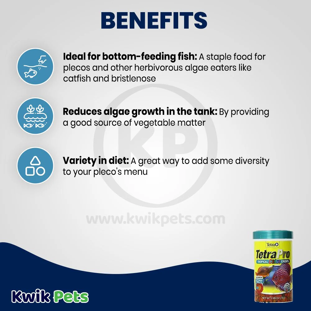 Tetra Pro Tropical Color Crisps Fish Food 2.65-oz - Image 3
