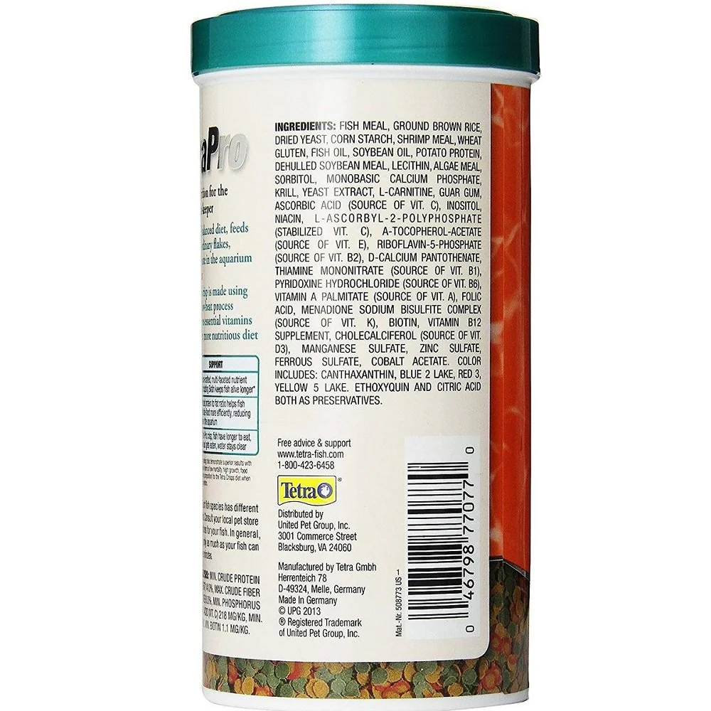 Tetra TetraPro Goldfish Crisps Fish Food 7.9-oz - Image 3