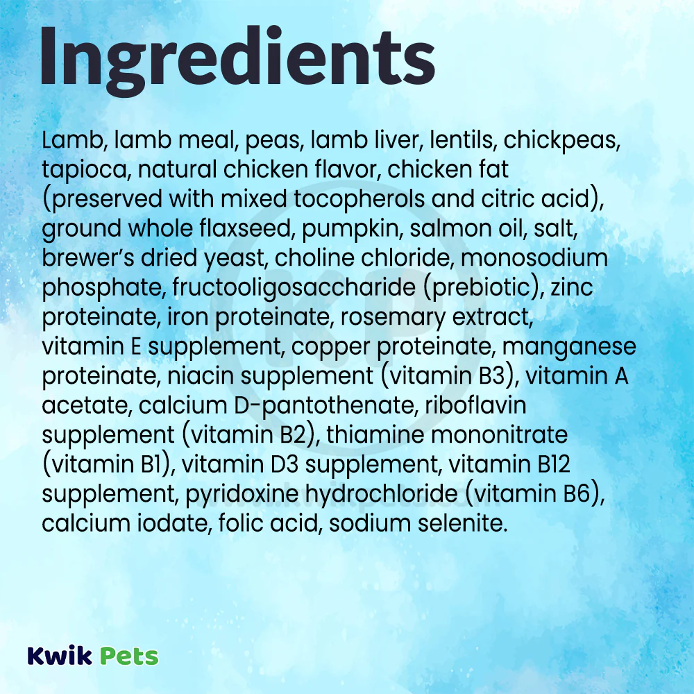 Tiki Pets Dog Aloha Luau Grain-Free Dry Dog Food Lamb 3.5-lb - Image 3