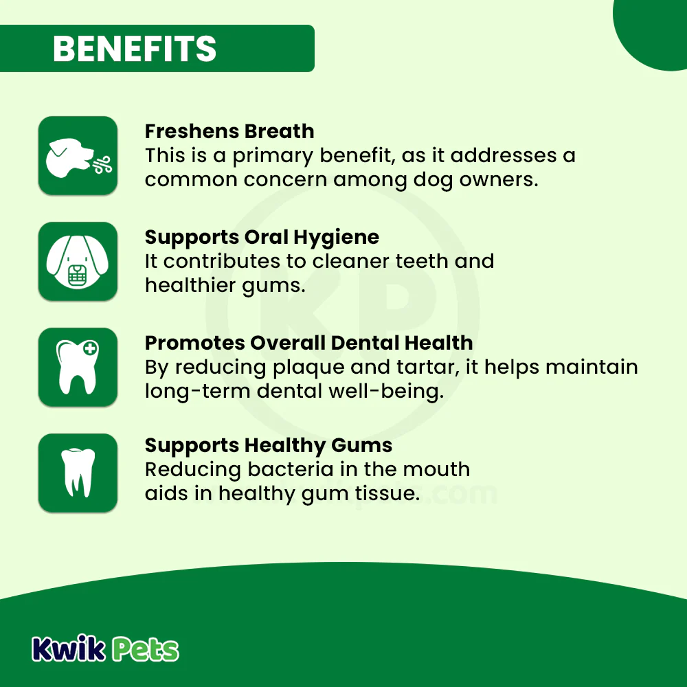 TropiClean Fresh Breath Oral Care Water Additive for Dogs 16-oz - Image 4
