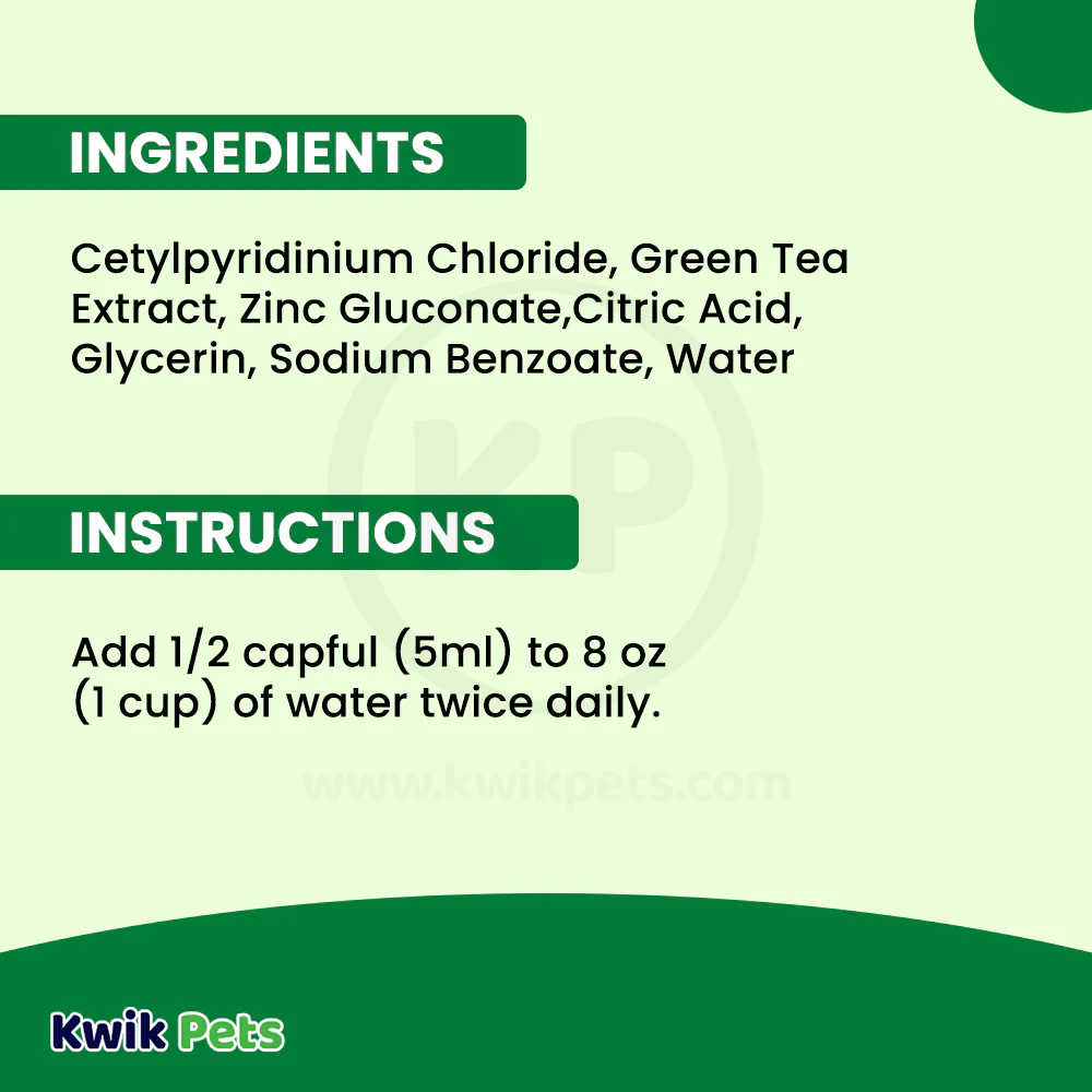TropiClean Fresh Breath Oral Care Water Additive for Dogs 16-oz - Image 5