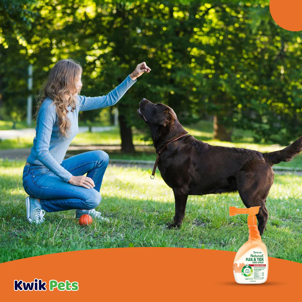 TropiClean Natural Flea & Tick Maximum Strength Yard Spray 32-oz - Image 6