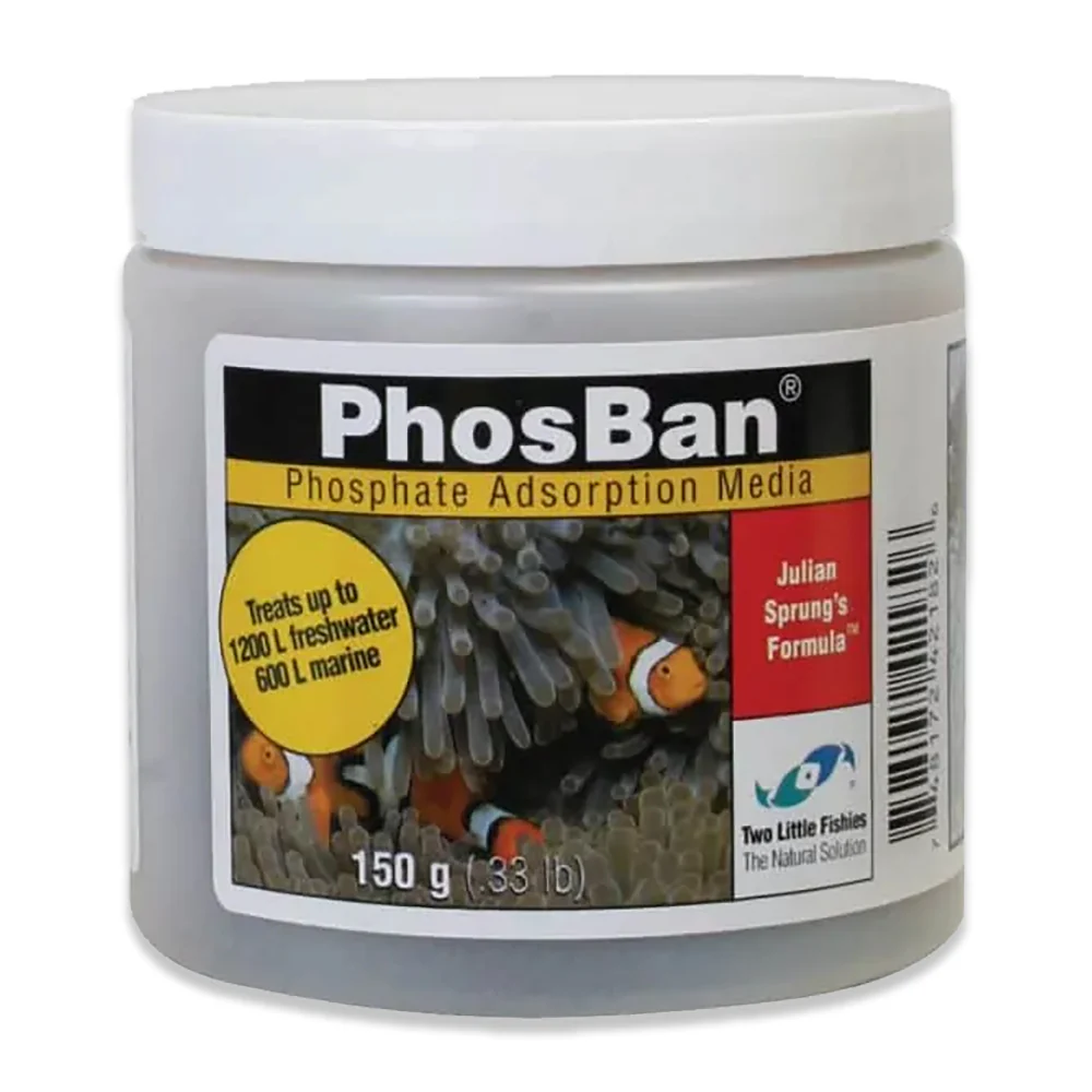 Two Little Fishies PhosBan Phosphate Adsorption Media for Aquarium 150g