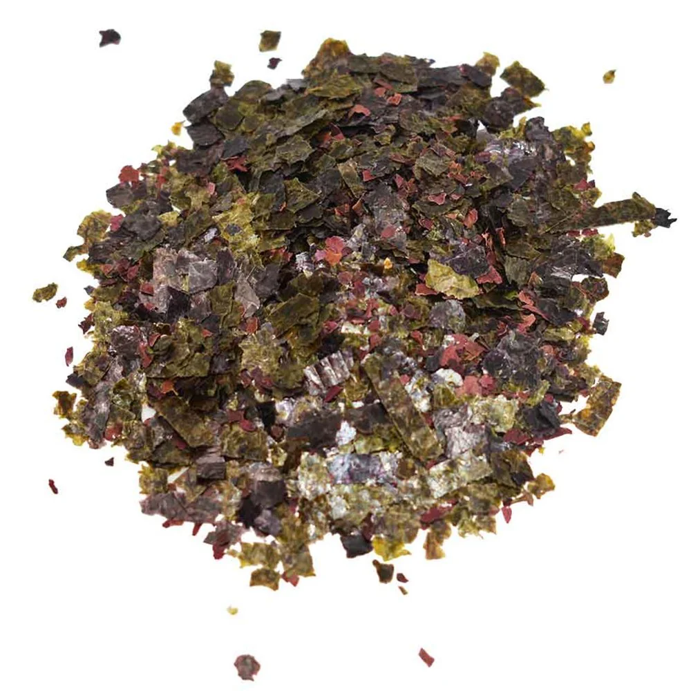 Two Little Fishes SeaVeggies Mixed Seaweed Flakes Fish Food 1-oz - Image 2