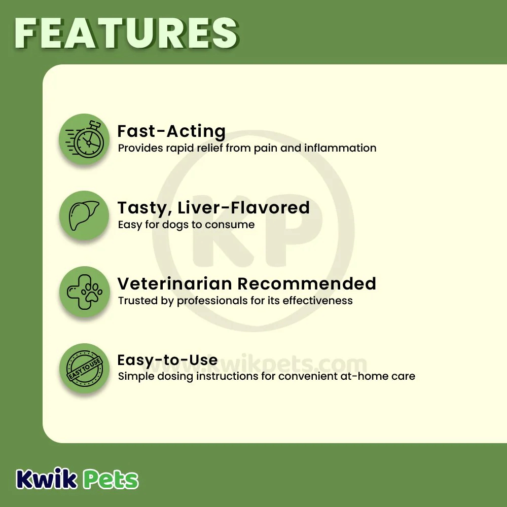 Vetality Canine Aspirin Chewable Tablets 300mg for Large to XL Dogs 120 Count - Image 3