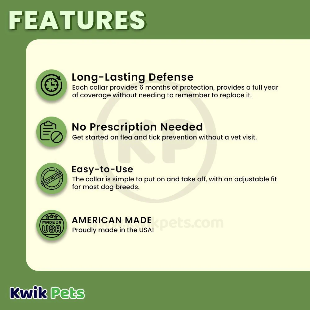 Vetality Protect Flea & Tick Dog Collar 2 Count - Image 3