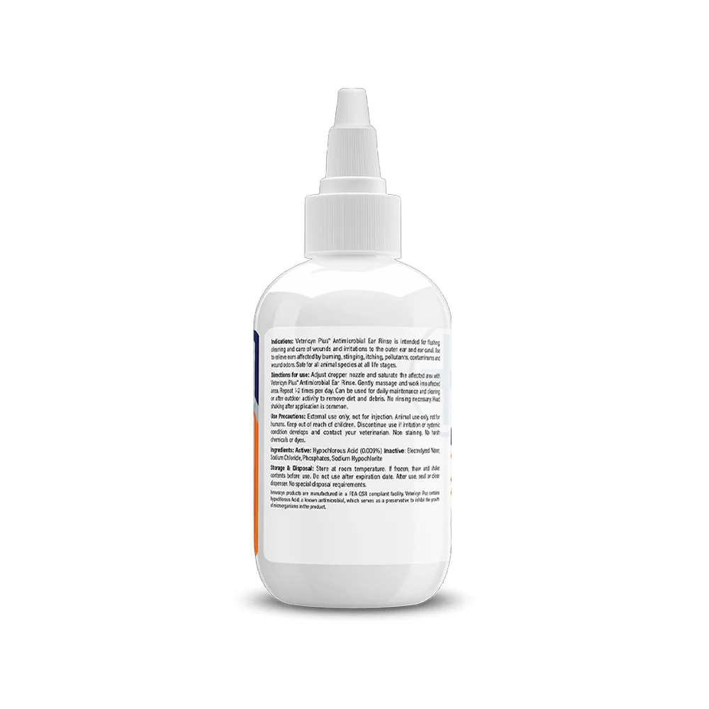 Vetericyn Plus Antimicrobial Ear Rinse 3-oz - Image 2