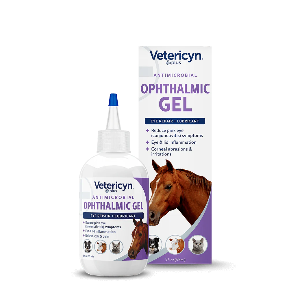 Vetericyn Plus Antimicrobial Ophthalmic Gel for Animals 3-oz