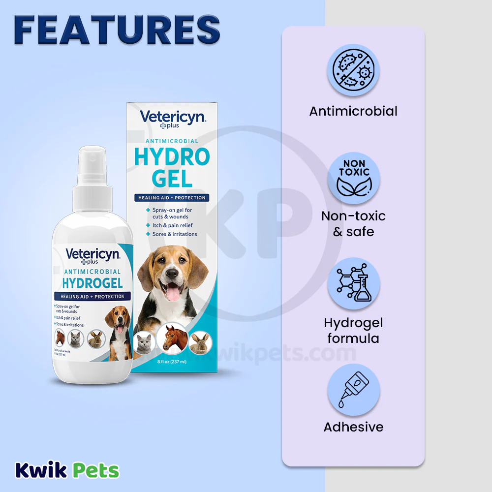Vetericyn Plus Antimicrobial Wound & Skin Care Hydrogel 8-oz - Image 3