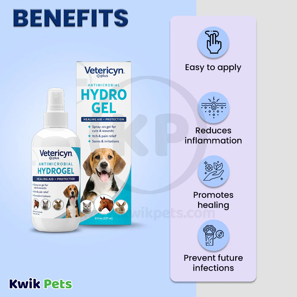 Vetericyn Plus Antimicrobial Wound & Skin Care Hydrogel 8-oz - Image 4
