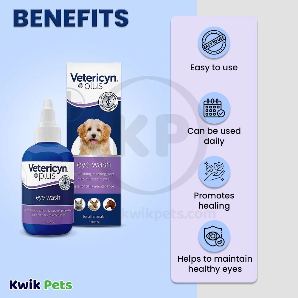 Vetericyn Plus Antimicrobial Eye Wash 3-oz - Image 3