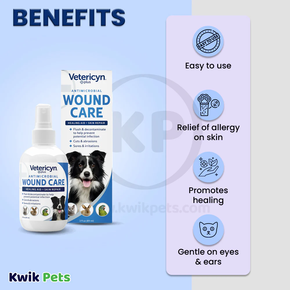 Vetericyn Plus Antimicrobial Wound & Skin Care 3-oz - Image 3