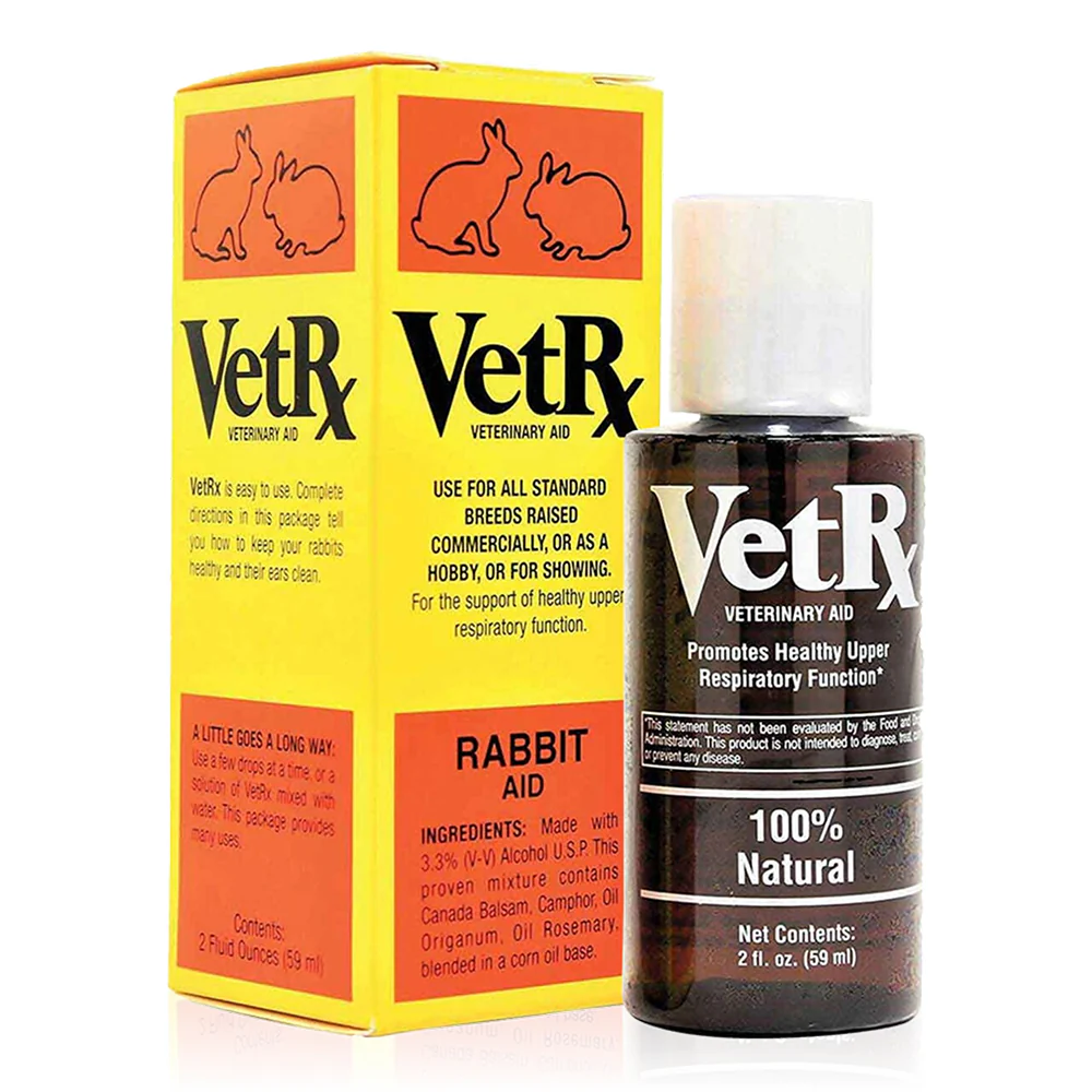VetRx Rabbit Aid Respiratory Support Solution 2-oz