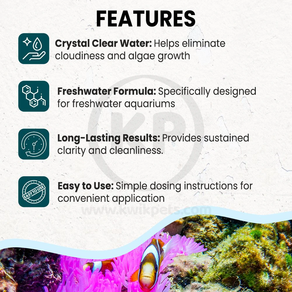 Vibrant Freshwater Aquarium Cleaner 16-oz - Image 2