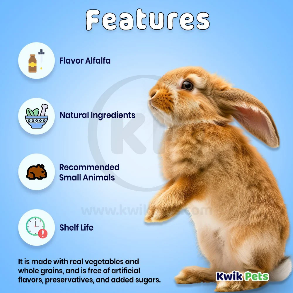 Vitakraft Slims With Alfalfa Small Animal Treats 1.76-oz - Image 3