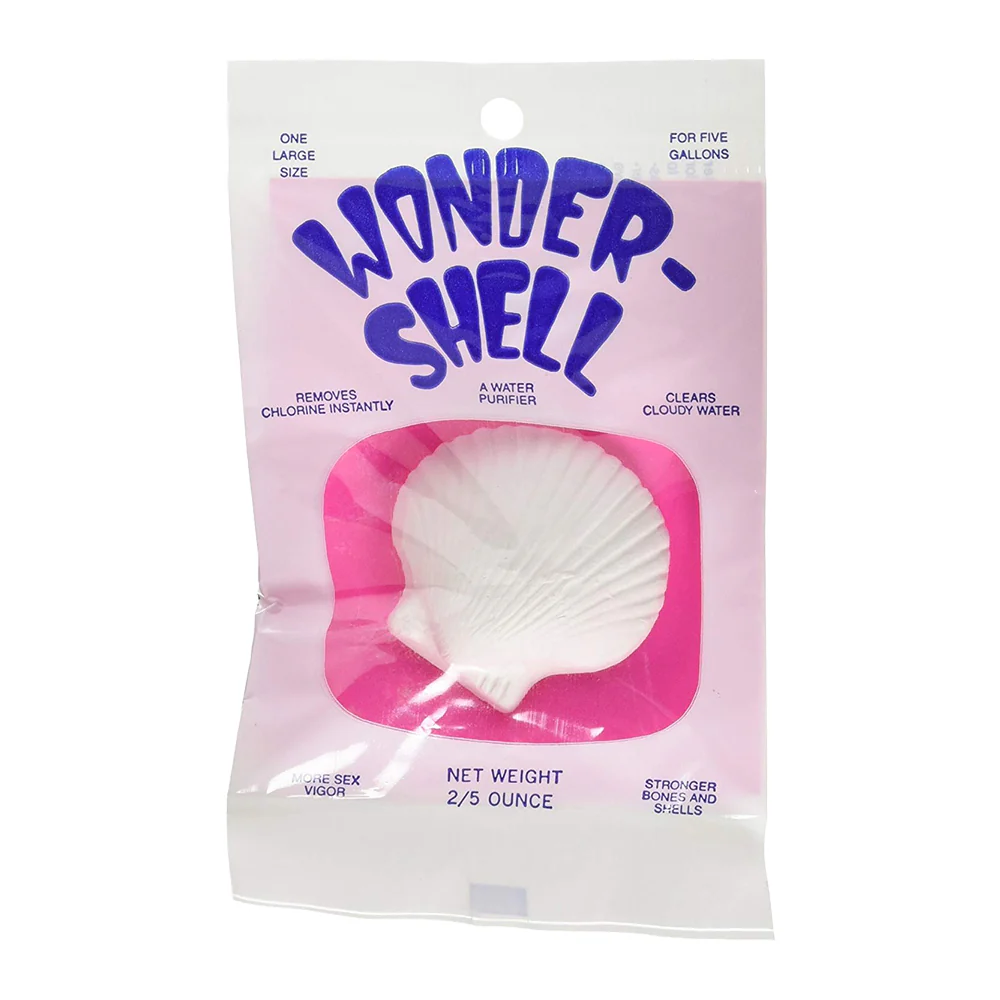 Weco Products Wonder Shell Natural Minerals Aquarium Water Conditioner Large
