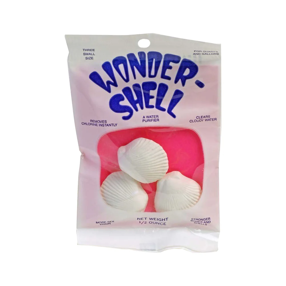 Weco Products Wonder Shell Natural Minerals Aquarium Water Conditioner Small 3 Count