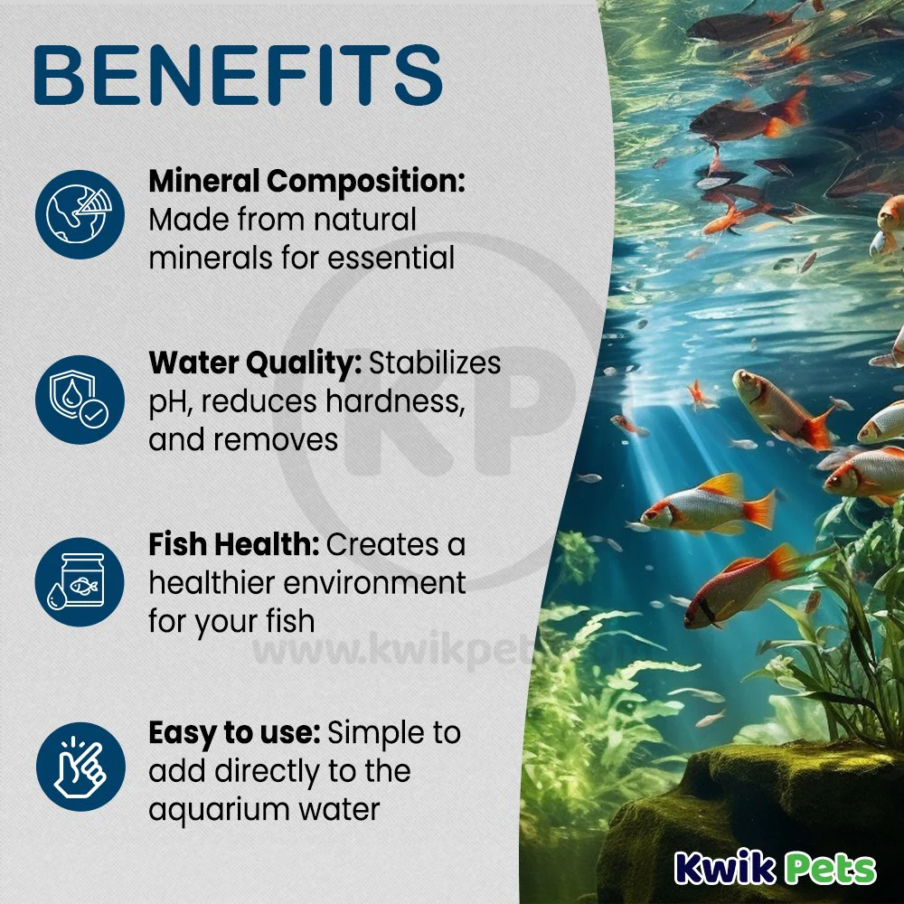 Weco Products Wonder Shell Natural Minerals Aquarium Water Conditioner Small 3 Count - Image 3