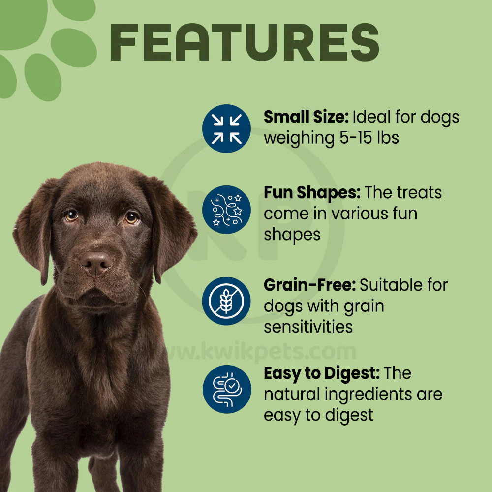 Whimzees Brushzees Natural Dental Dog Treats X-Small 48 Count 12.7-oz - Image 3