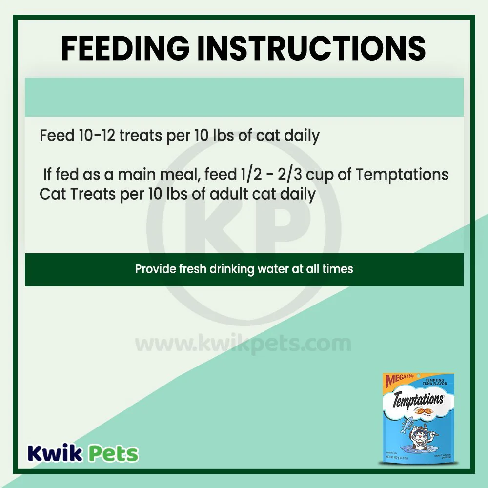 Temptations Classics Crunchy & Soft Adult Cat Treats Tempting Tuna 6.3-oz - Image 6