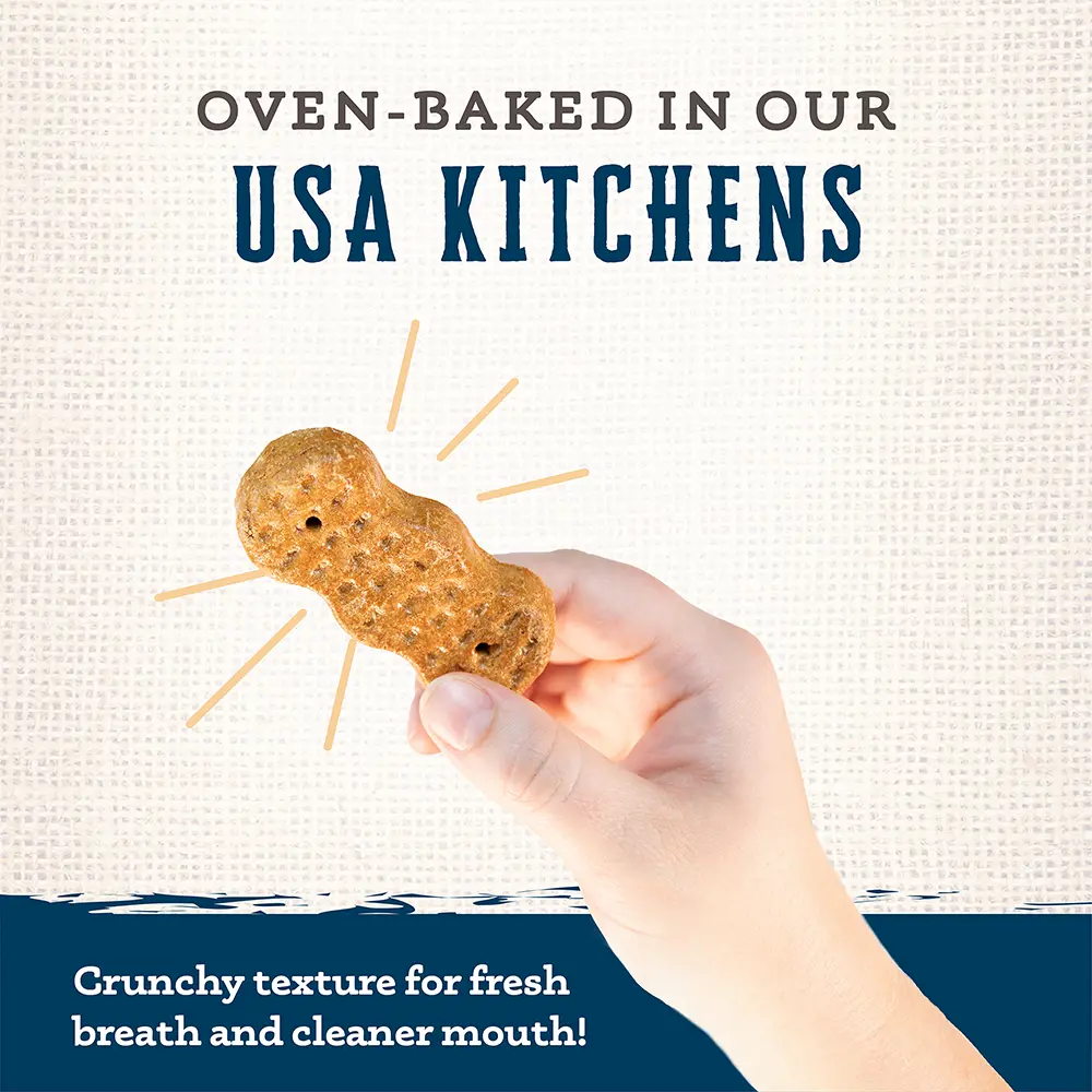 Wholesomes Gourmet Rewards Peanutty Bites Biscuits Oven-Baked Dog Treats Peanut Butter 3-lb - Image 5