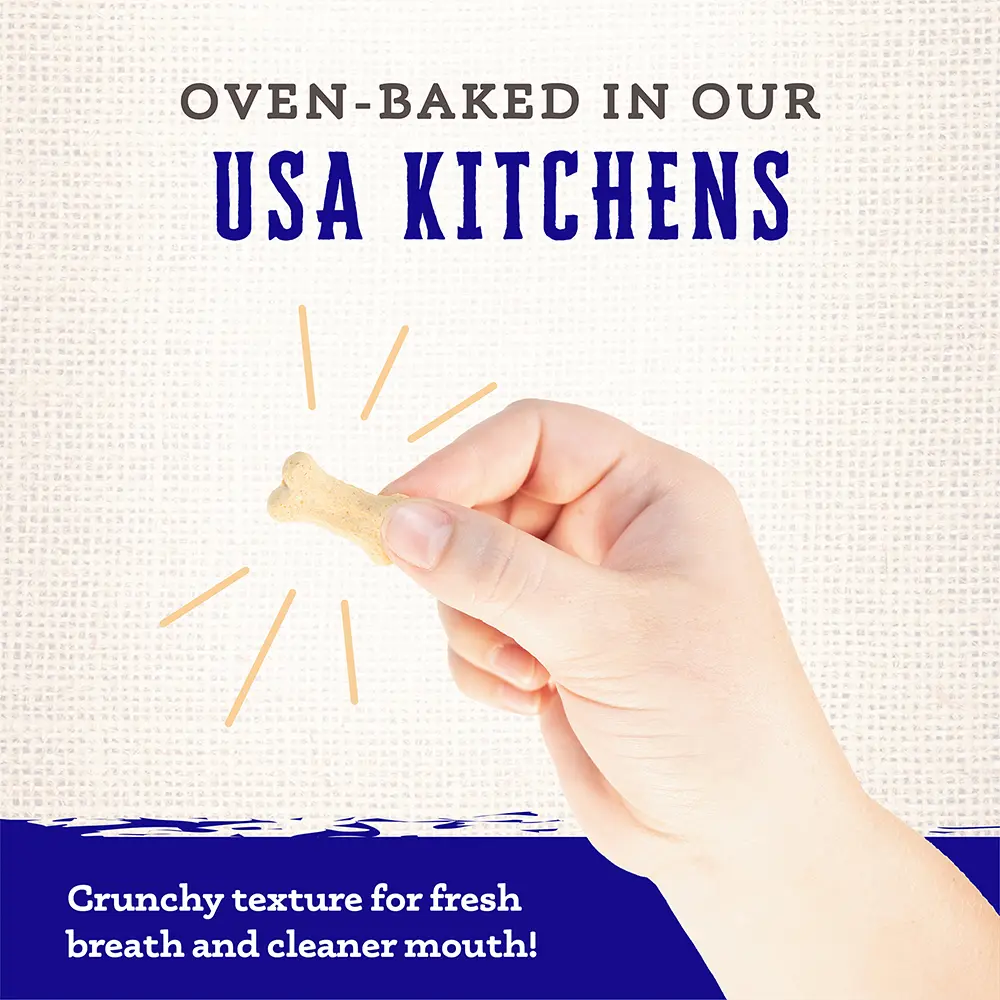 Wholesomes Rewards Puppy Originals Biscuits Oven-Baked Dog Treats Chicken 2-lb - Image 5