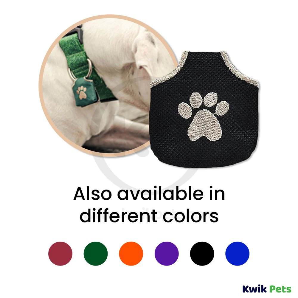 Woof Hoof Dog Tag Silencer Black - Image 5
