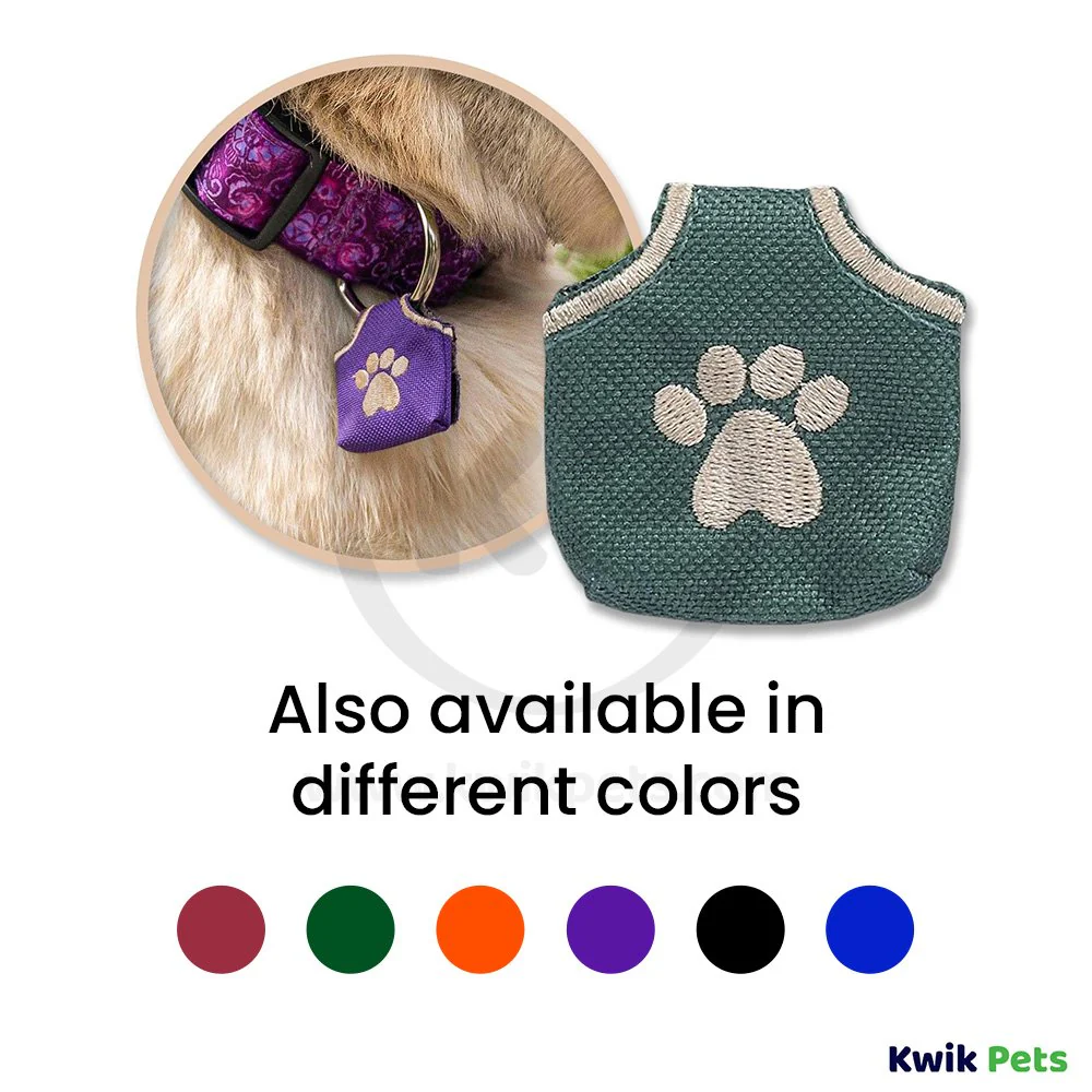 Woof Hoof Dog Tag Silencer Green - Image 5