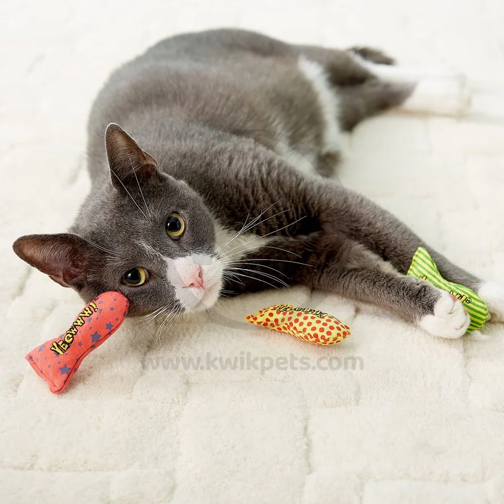 Yeowww! Stinkies Sardines Catnip Cat Toy Assorted 3 Count 3-in - Image 7