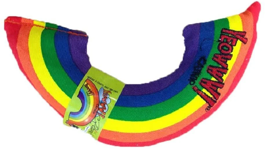 Yeowww! Rainbow Catnip Toy 6-in