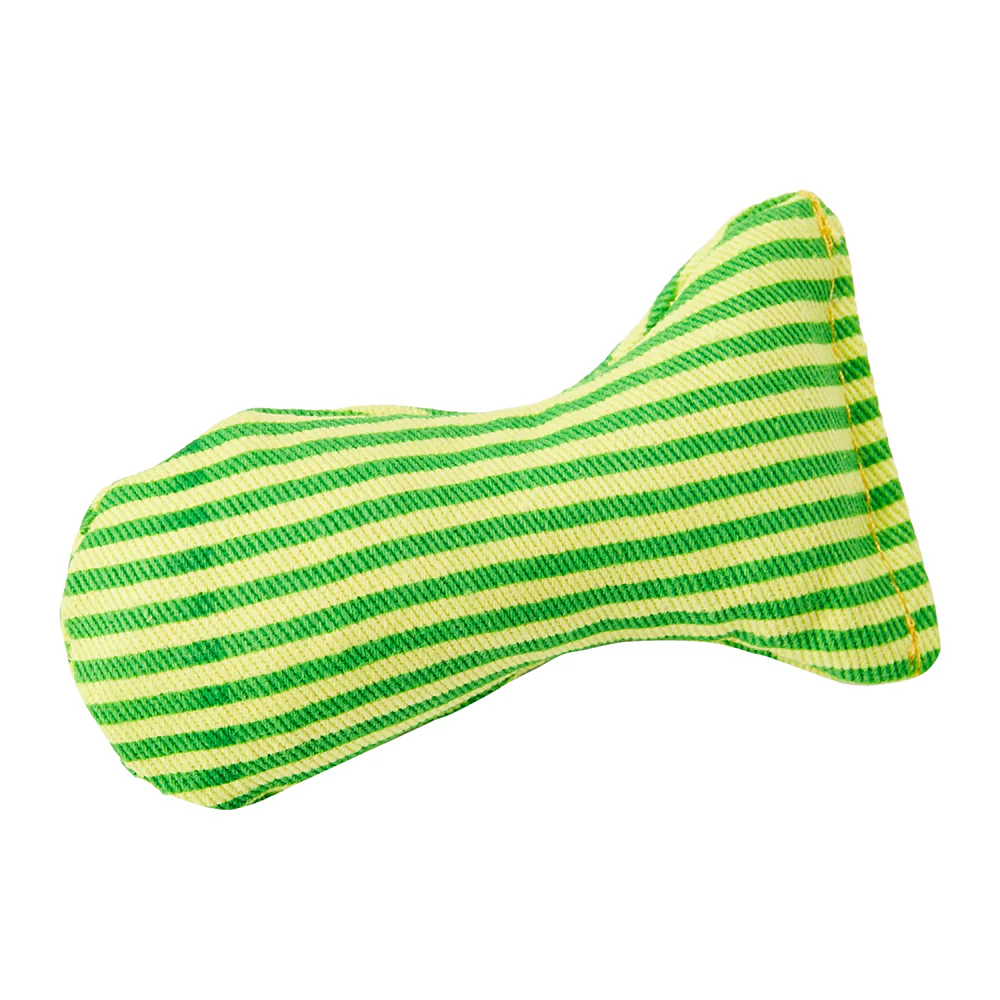 Yeowww! Stinkies Sardines Catnip Cat Toy Yellow & Green 3-in - Image 2