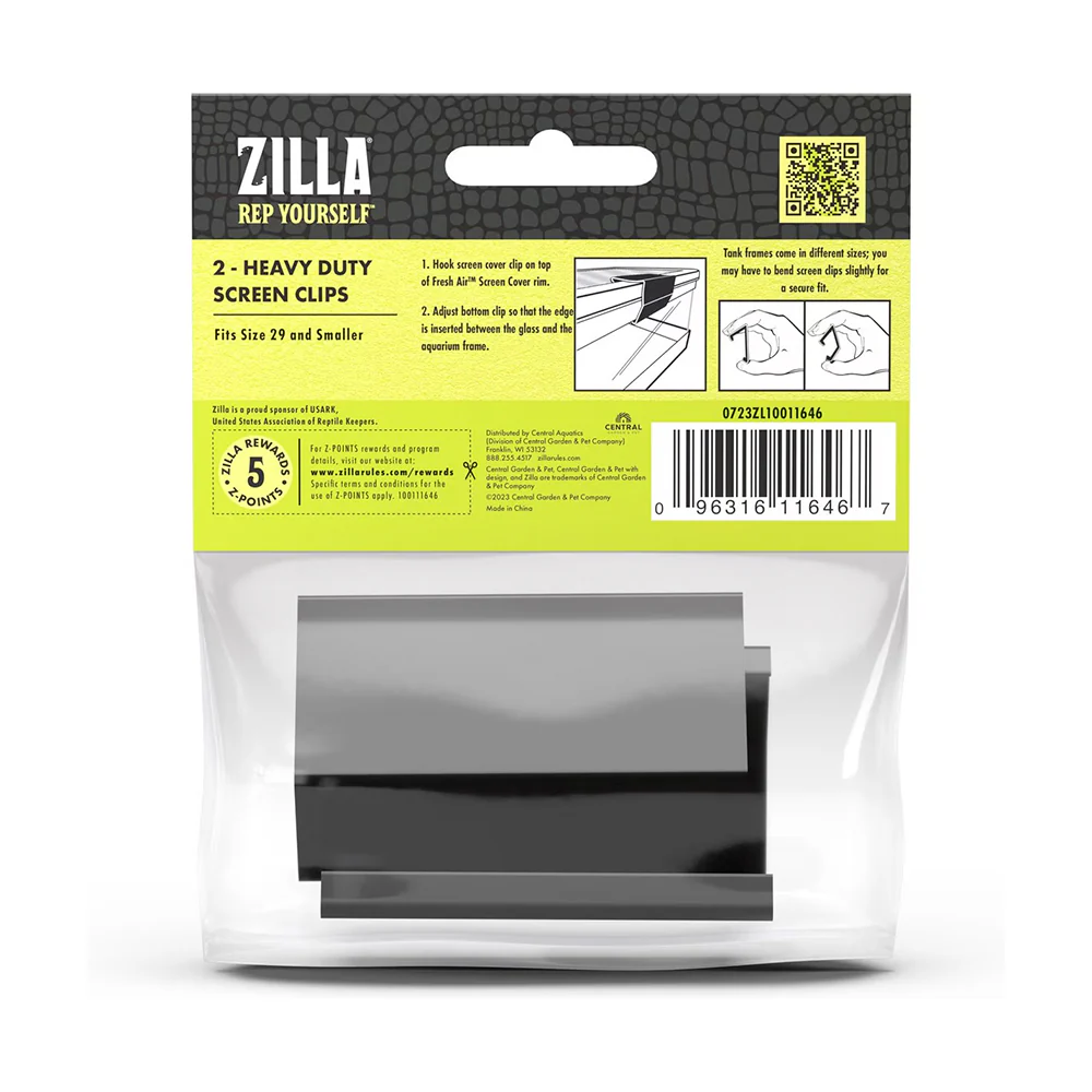 Zilla Heavy Duty Screen Clips Small - Image 2