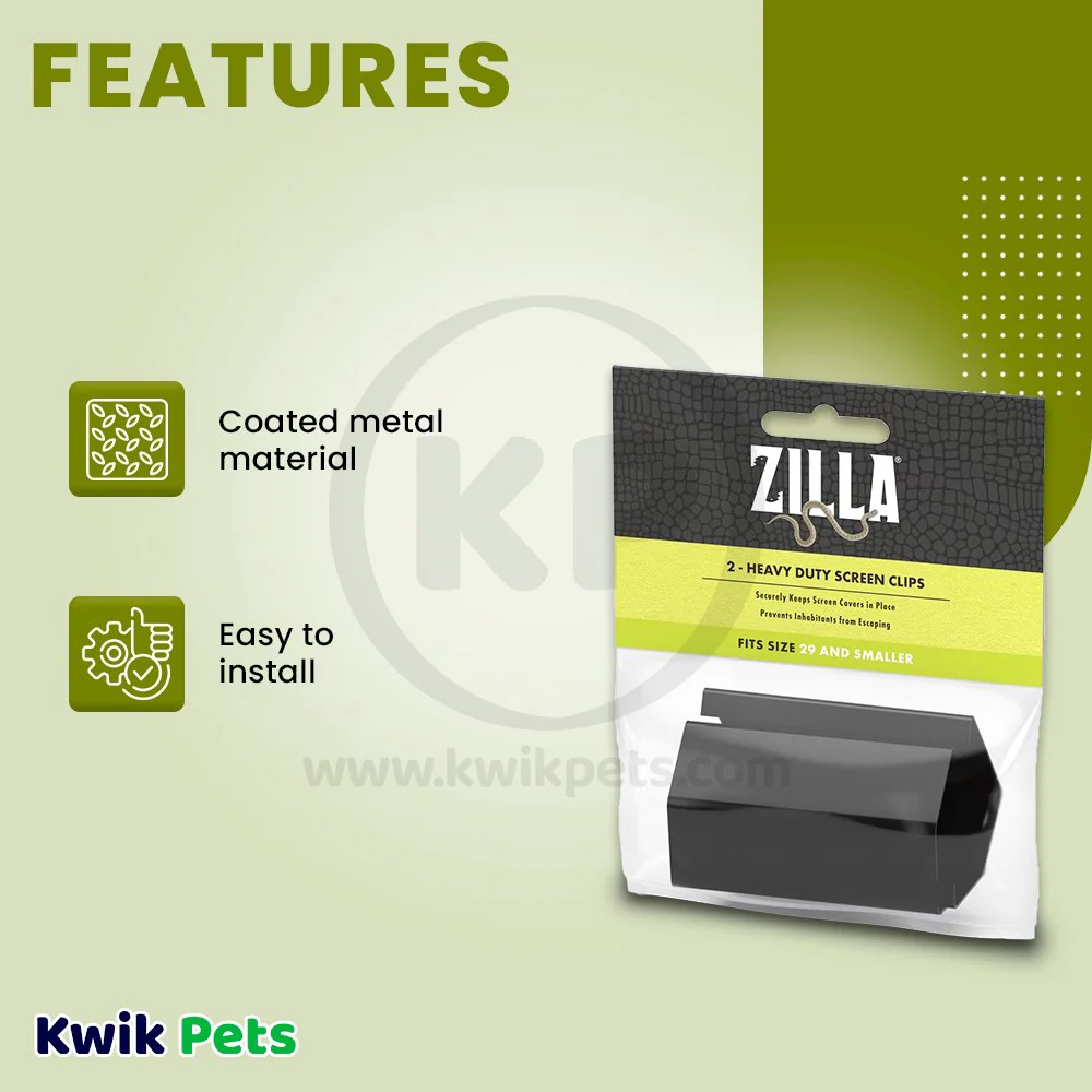 Zilla Heavy Duty Screen Clips Small - Image 3