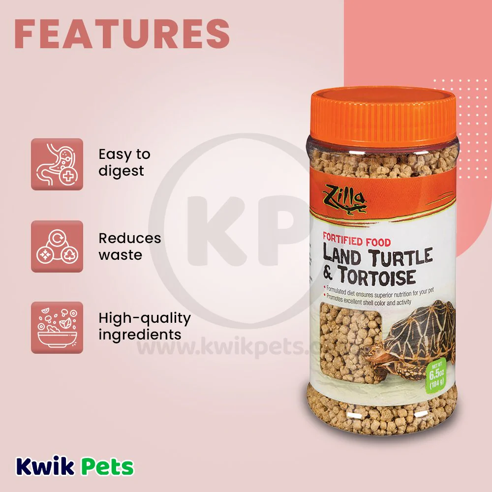 Zilla Land Turtle & Tortoise Extruded Food Pellets 6.5-oz - Image 3