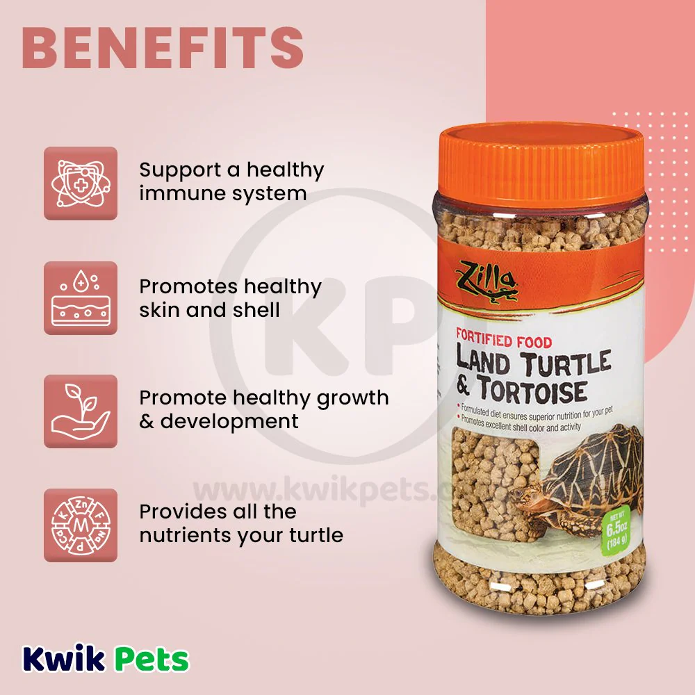 Zilla Land Turtle & Tortoise Extruded Food Pellets 6.5-oz - Image 4