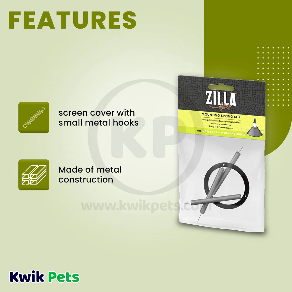 Zilla Mounting Spring Clip One Size - Image 3