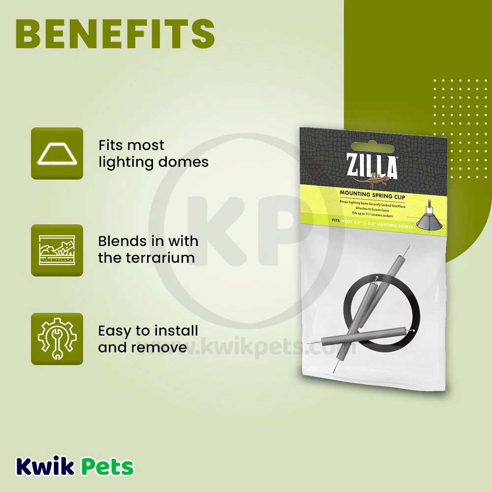 Zilla Mounting Spring Clip One Size - Image 4