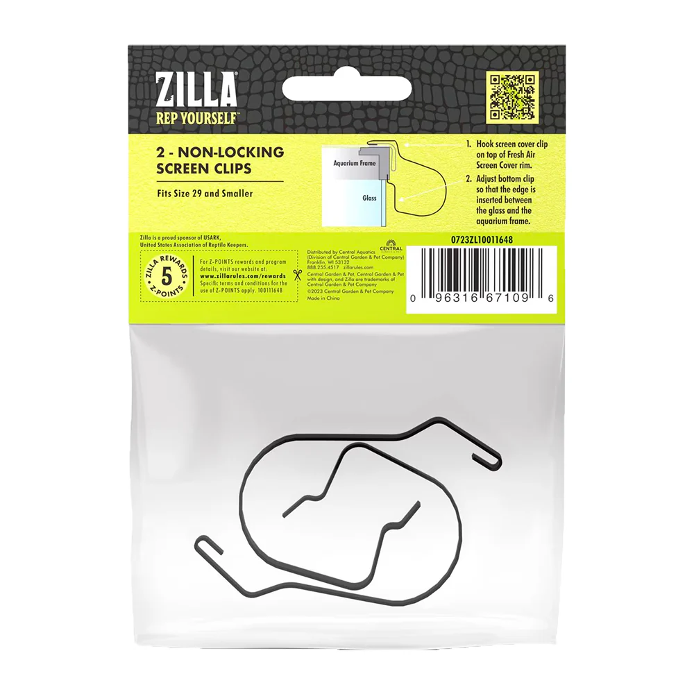 Zilla Non-Locking Screen Clips Small - Image 2