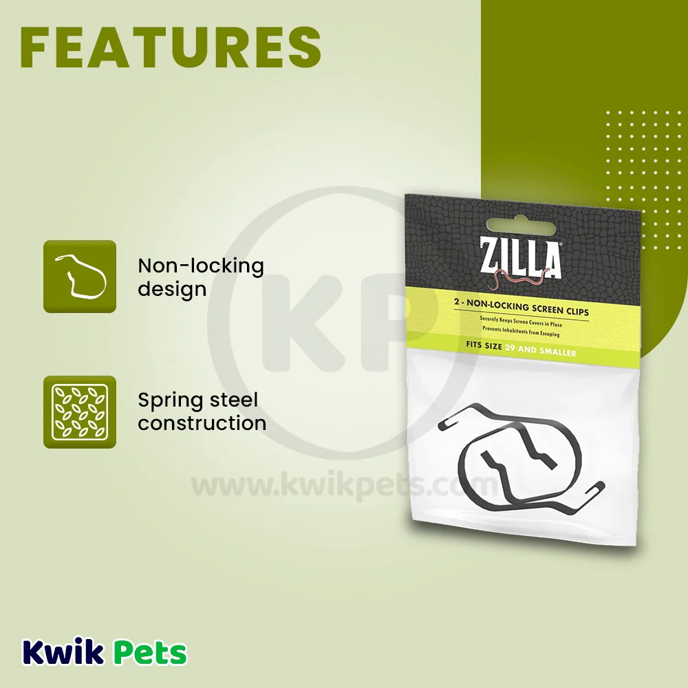 Zilla Non-Locking Screen Clips Small - Image 3