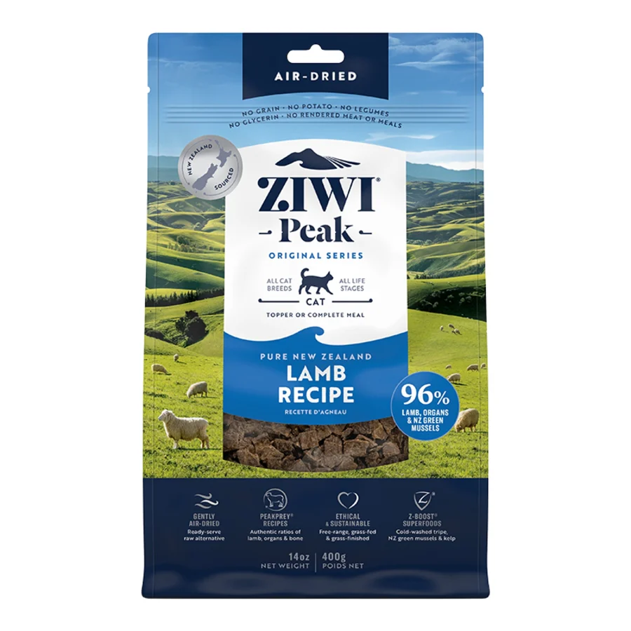 Ziwi Peak Original Series Air Dried Cat Food Lamb Recipe 14-oz