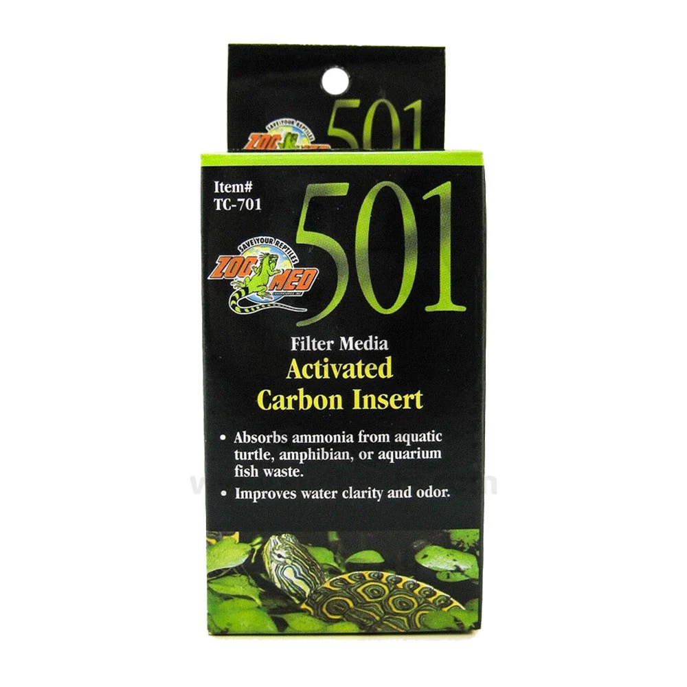 Zoo Med TC-701 Turtle Clean 15/30 Activated Carbon Filter Insert Media