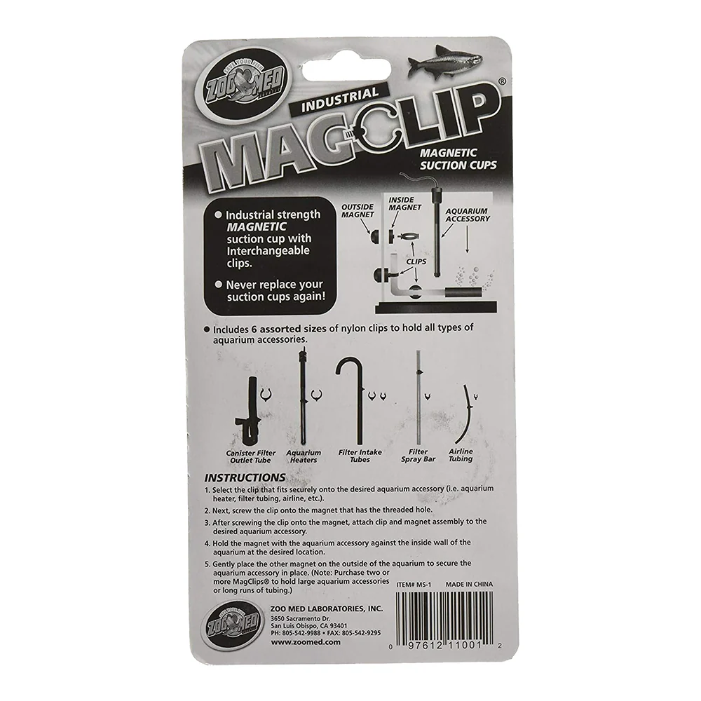 Zoo Med Aquatic MagClip Magnet Suction Cups - Image 2