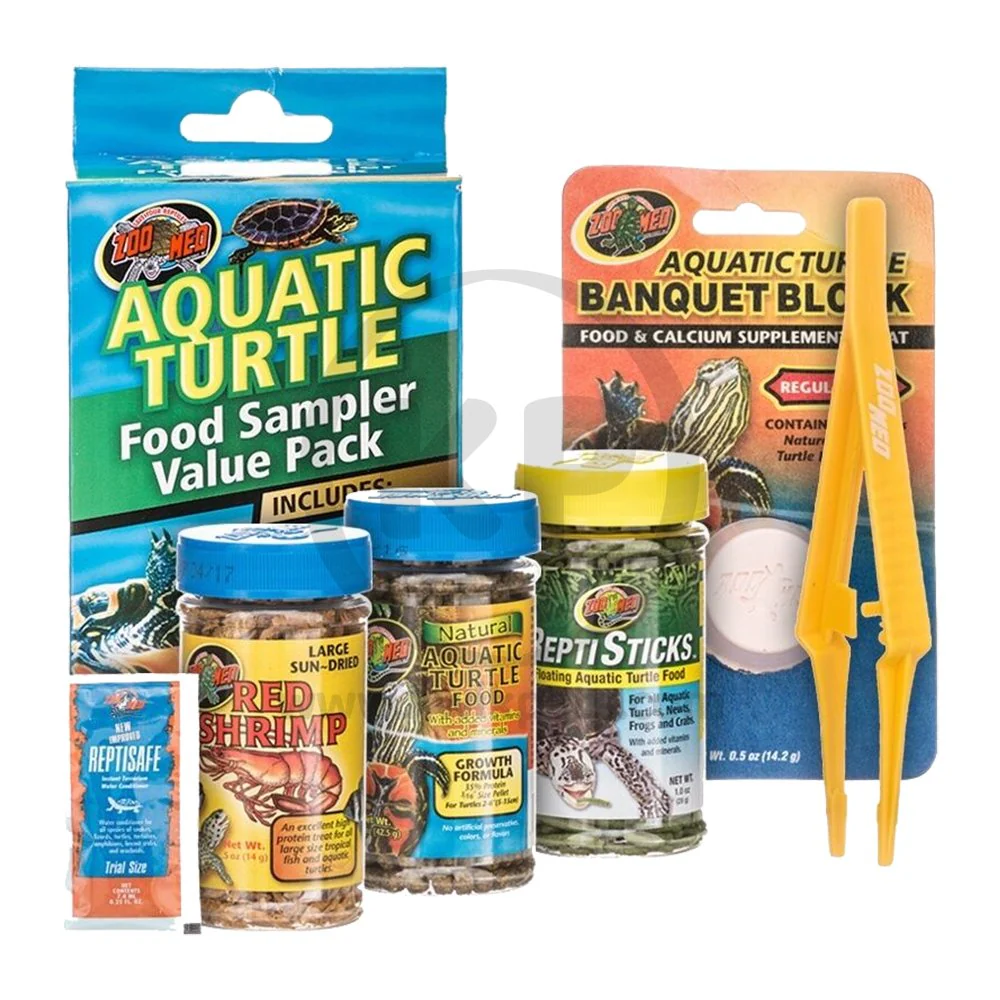 Zoo Med Aquatic Turtle Food Sampler Value Pack Display - Image 6