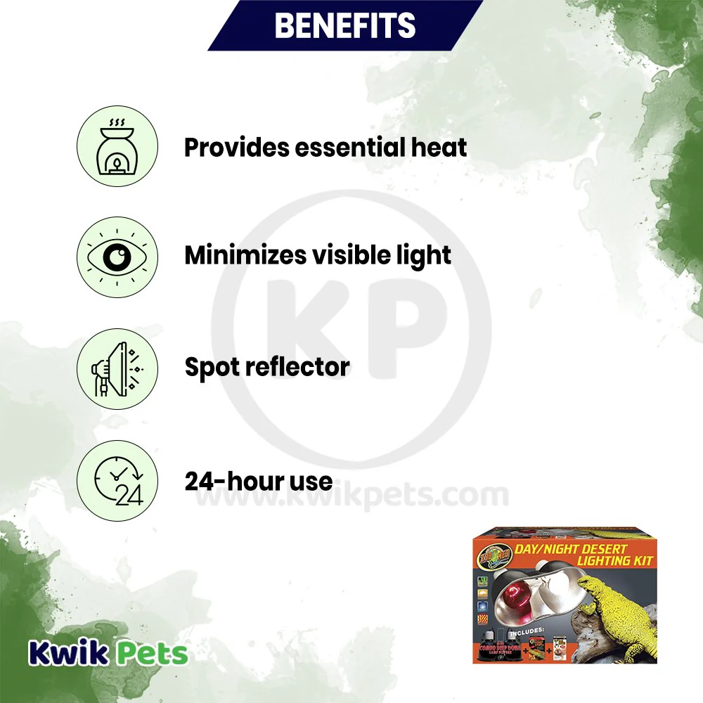 Zoo Med Day & Night Desert Lighting Kit - Image 3