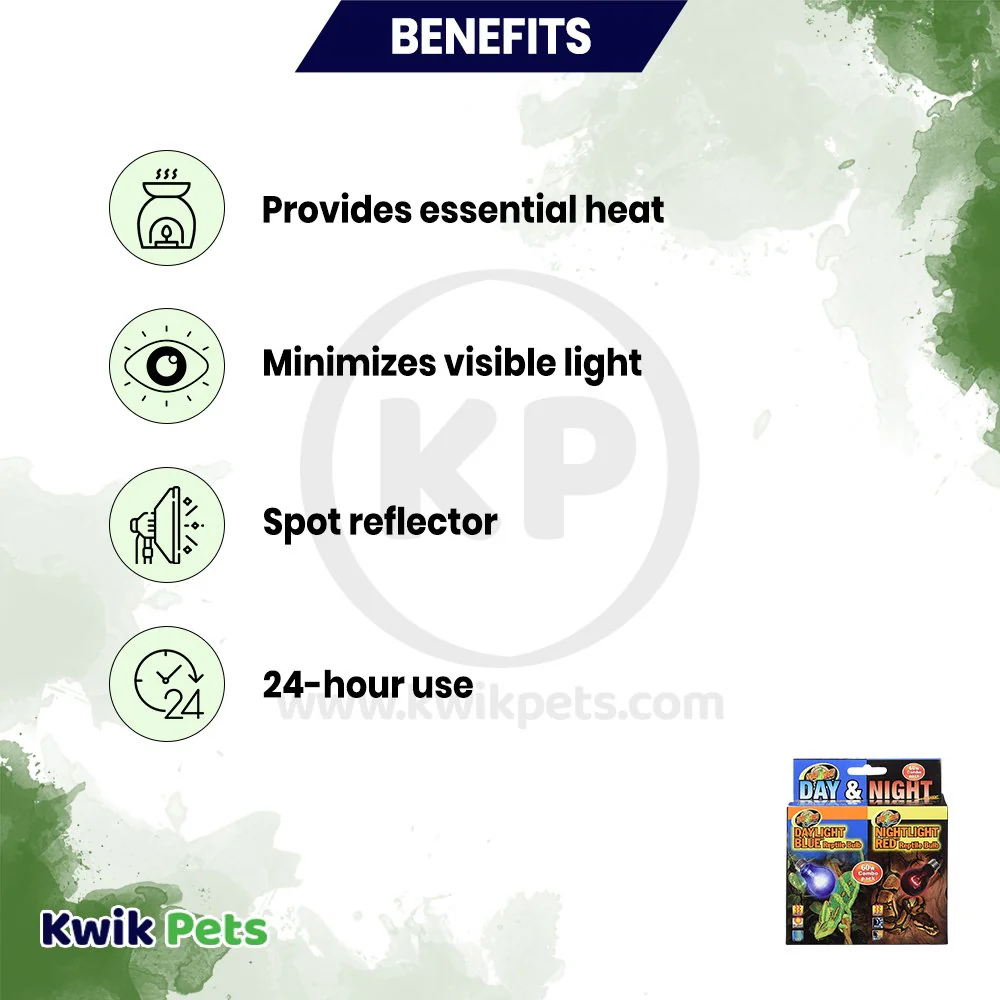Zoo Med Day & Night Reptile Bulb Combo Pack - Image 3