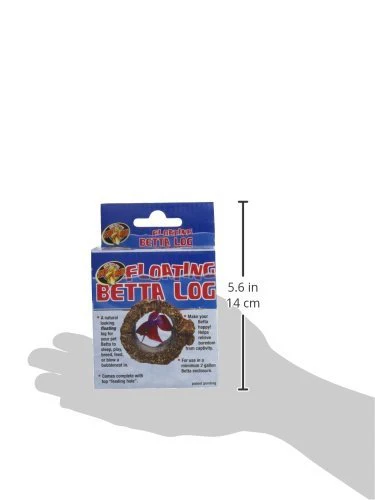 Zoo Med Floating Betta Log Aquarium Ornament Brown - Image 5