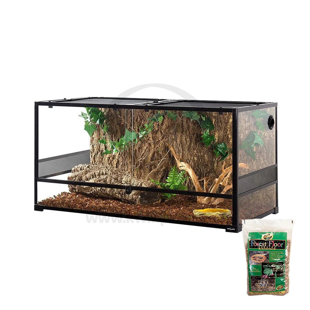 Zoo Med Forest Floor Natural Cypress Mulch Bedding Substrate Brown 8 Quarts - Image 6