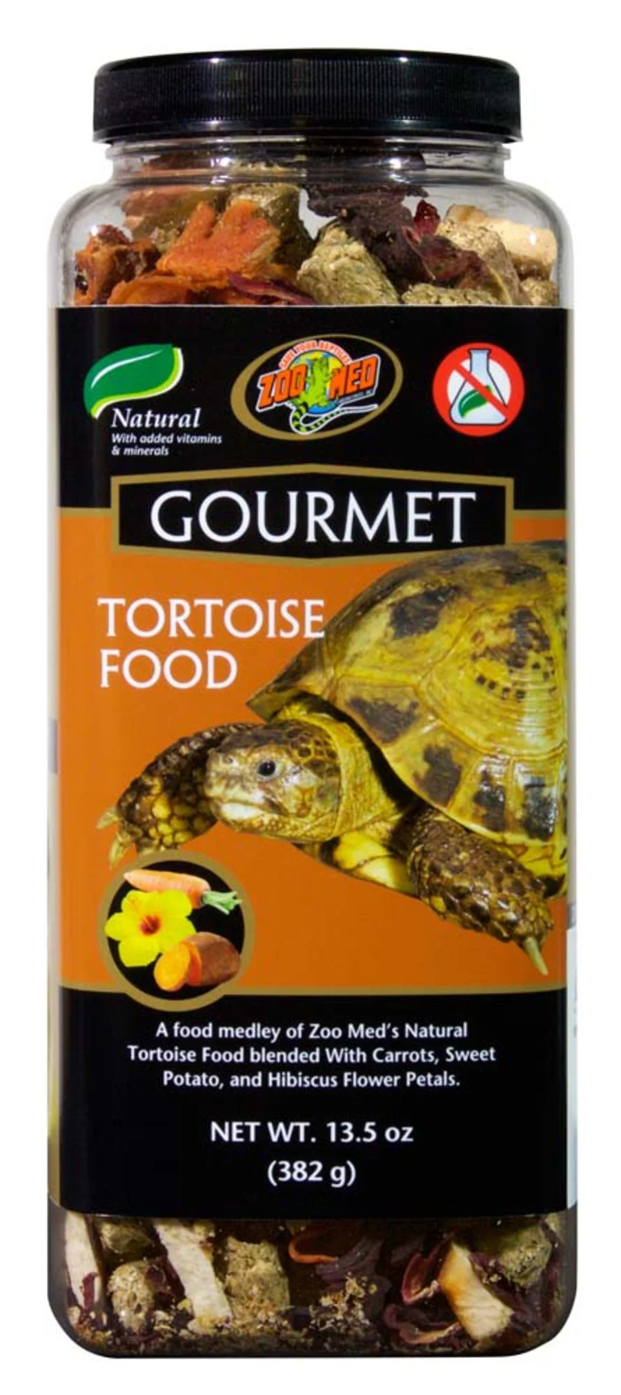 Zoo Med Gourmet Tortoise Dry Food 13.5-oz